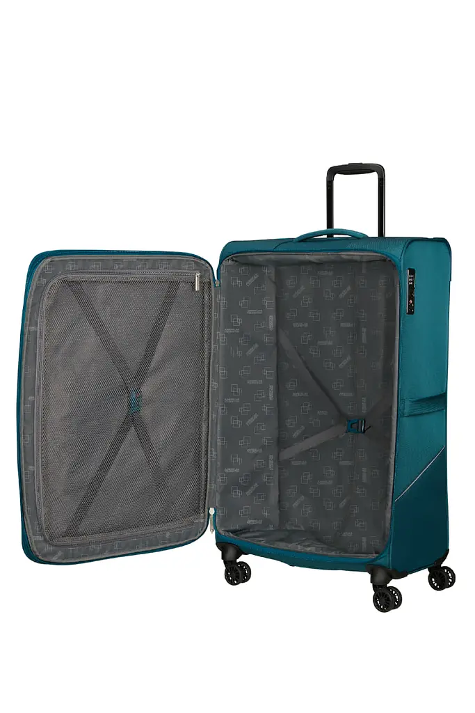 Валіза 80 См American Tourister SUMMERRIDE TOTALLY TEAL 80x48x30(33) ME7*51006 - фото 2