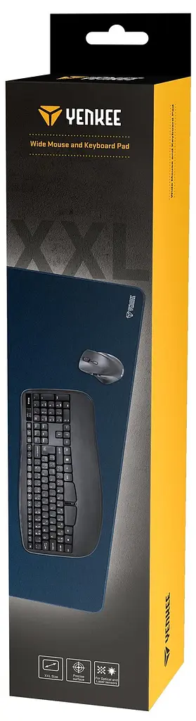 Килимок для мишi YPM 9040BE Office pad XXL Yenkee teh0022905 - фото 7