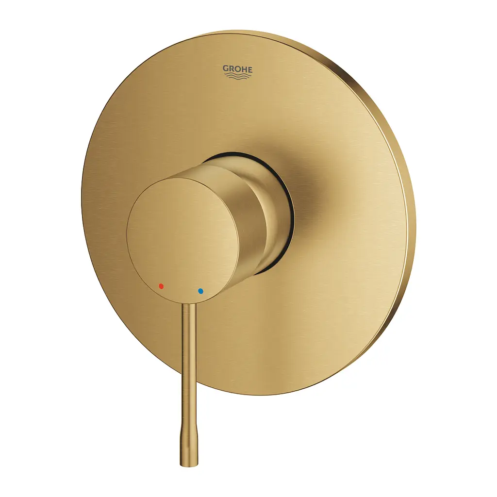 Змішувач прихованого монтажу на 1 вихід Grohe Essence 24168GN1, Золотий - фото 4