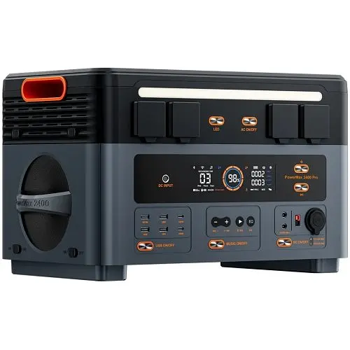 Портативна зарядна станція Oscal PowerMax 2400 Pro 2400W/2016Wh (EU) - фото 3