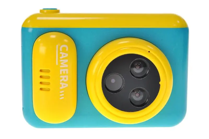 Дитячий цифровий фотоапарат акумуляторний Hello Kids Camera Cute Fun EC888-3C, 2 кольори, у коробці р.21х6х16,5 см - фото 9