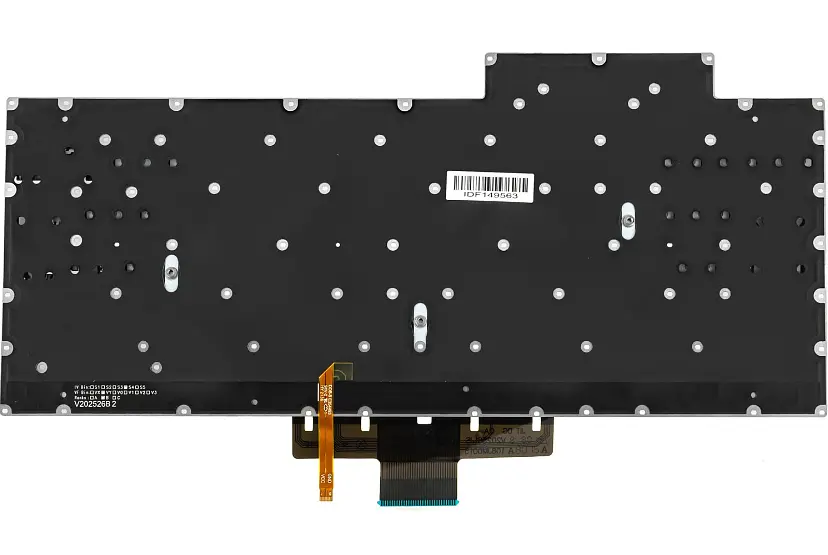 Клавіатура для ноутбука ASUS (GA503 series) ukr, black, без фрейму, підсвітка клавіш (оригінал) - фото 2