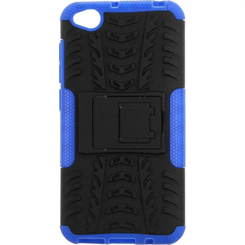 Чохол-накладка Toto Dazzle Kickstand 2 in 1 Case Xiaomi Redmi Go Blue - фото 4