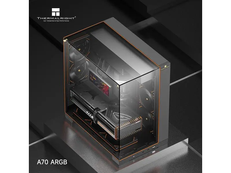 Корпус Thermalright A70 ARGB Black - фото 5