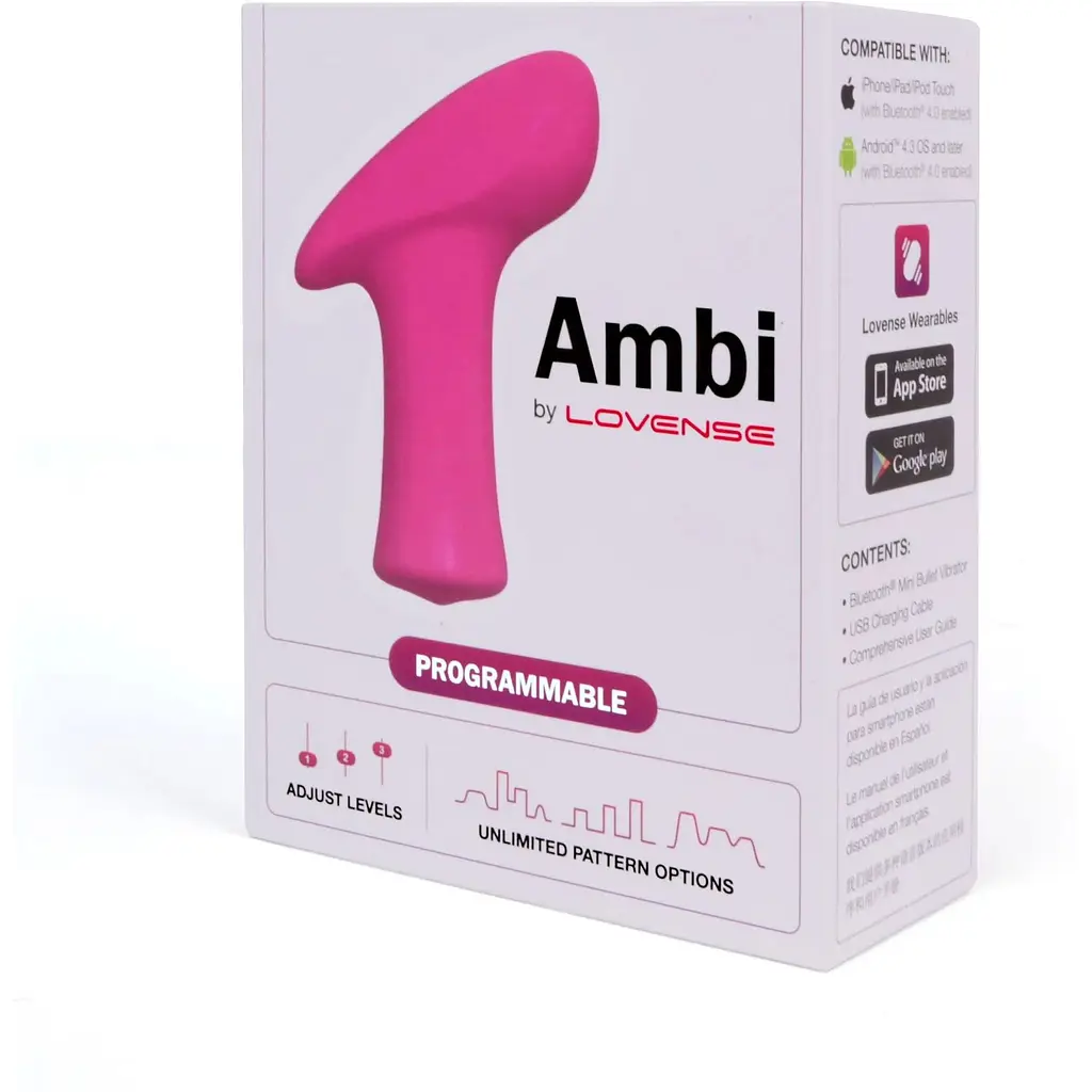 Смарт вибропуля Lovense Ambi - фото 9