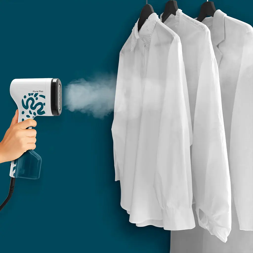 Отпариватель Tefal Pure Pop Home & Travel 1300 Вт бело-синий (DT2040E1) - фото 5