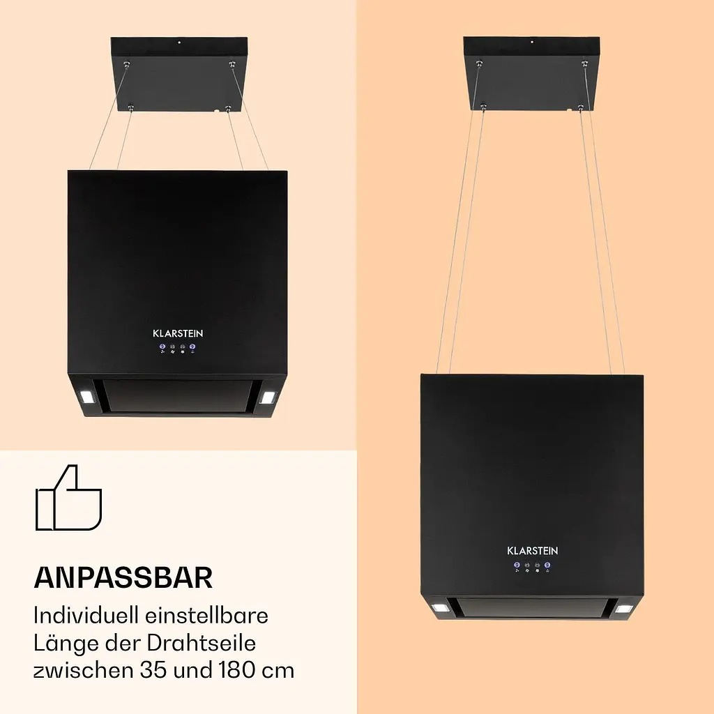 Островная вытяжка Klarstein Chandelier (10035974) - фото 4