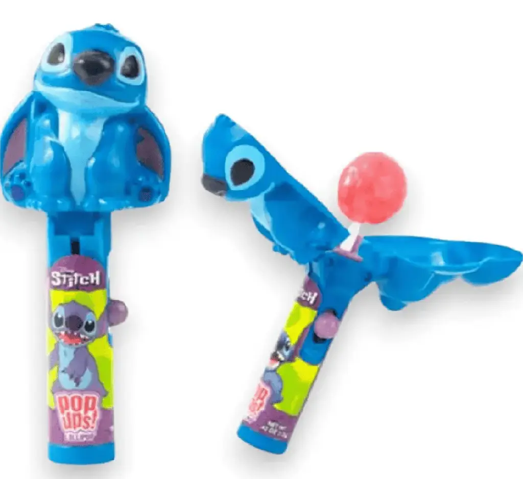 Набір льодяників з тримачем Disney Stitch Pop Ups! Lollipop 40г - фото 5