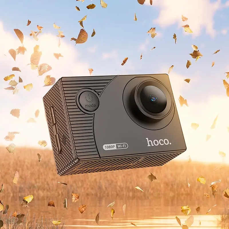 Экшен камера Hoco DV100 sports camera Black - фото 6