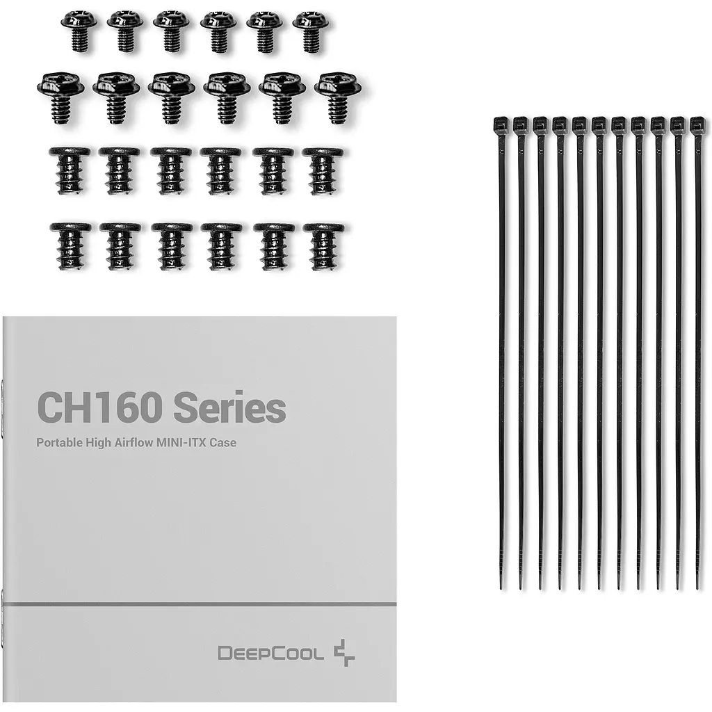 Корпус Deepcool CH160 Black (R-CH160-BKNGI0-G-1) [146746] - фото 11