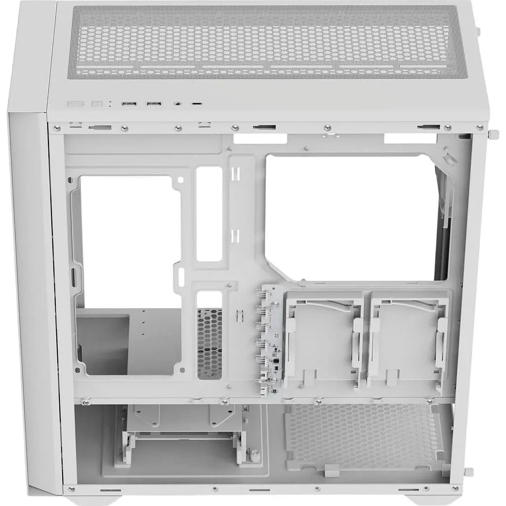 Корпус AeroCool D502A-G-WT-v1 White (ACCM-DS02043.21) [146673] - фото 8