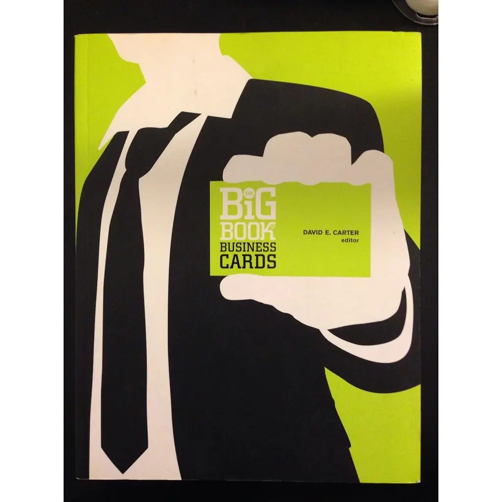 The Big Book of Business Cards - Девід Е. Картер