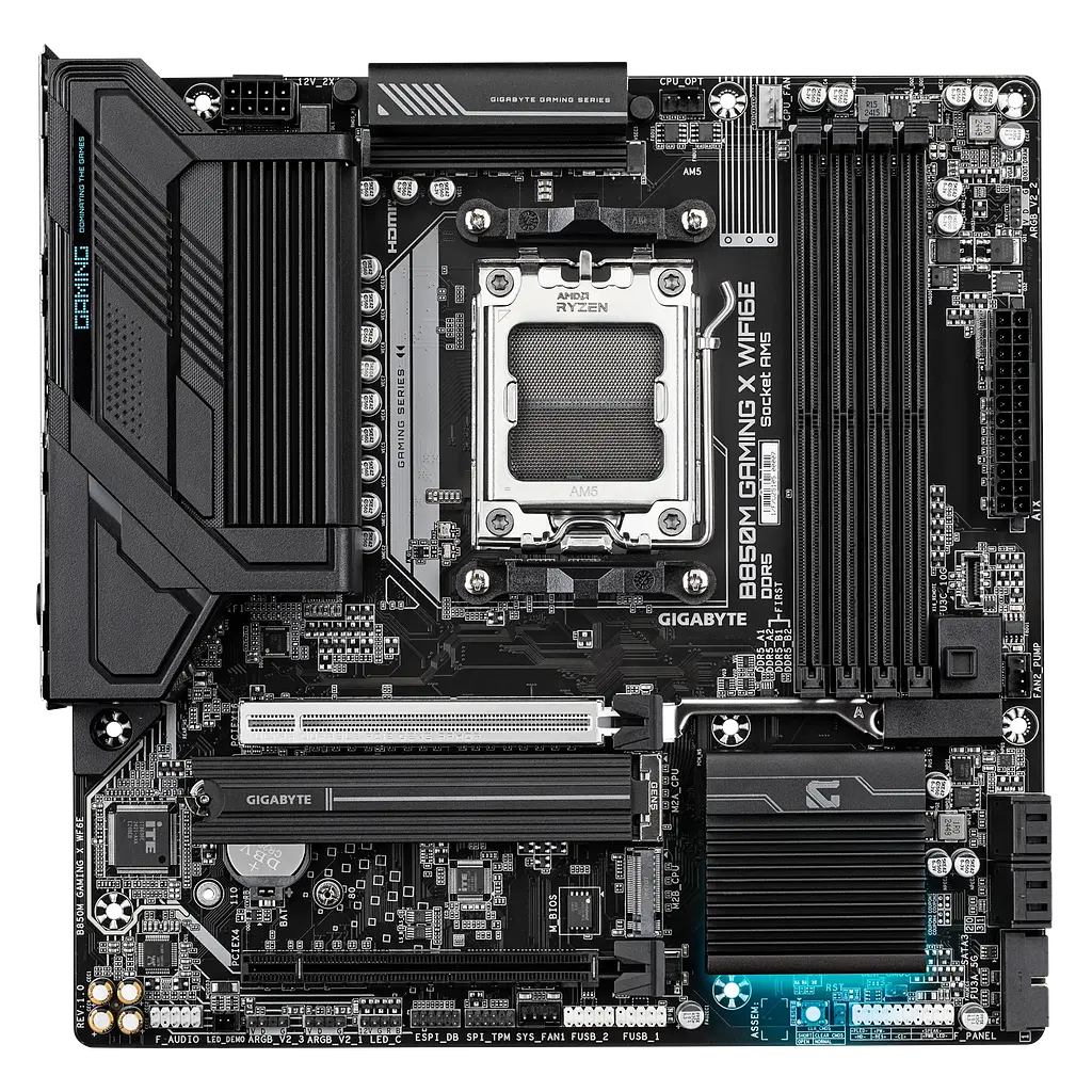 Материнська плата Gigabyte B850M Gaming X WIFI6E Socket AM5 (B850M GAMING X WIFI6E) - фото 5