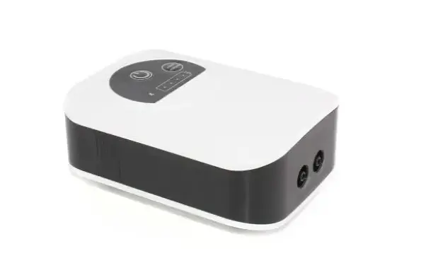 Компресор для акваріума SunSun CP-602 двоканальний на акумуляторі 1.5 Вт 2 л/хв до 200 л