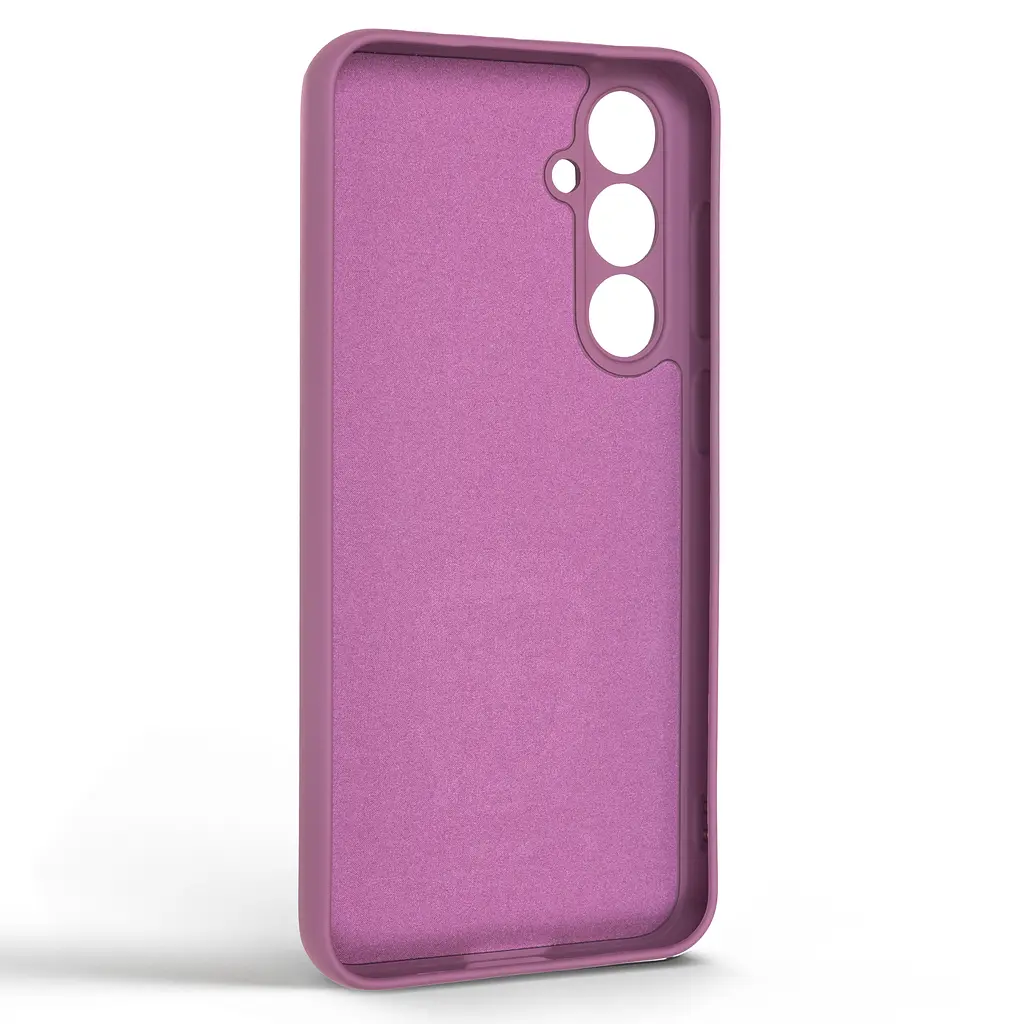 Силиконовый чехол для Samsung Galaxy S23 FE 5G (SM-S711), Icon Ring, фиолетовый, панель-накладка, с кольцом-подставкой на 360°, противоударный, возможность использования магнитных держателей, ArmorStandart (ARM72791) - фото 2