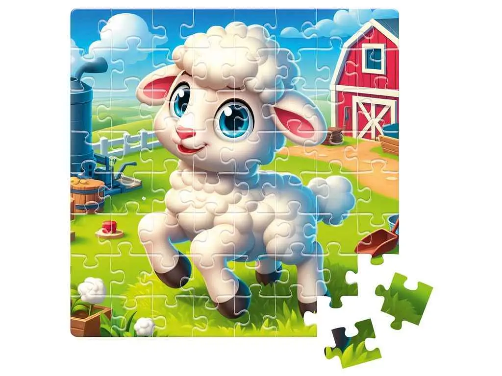 Пазли VLADI TOYS Спритна овечка DT1234-22 - фото 3
