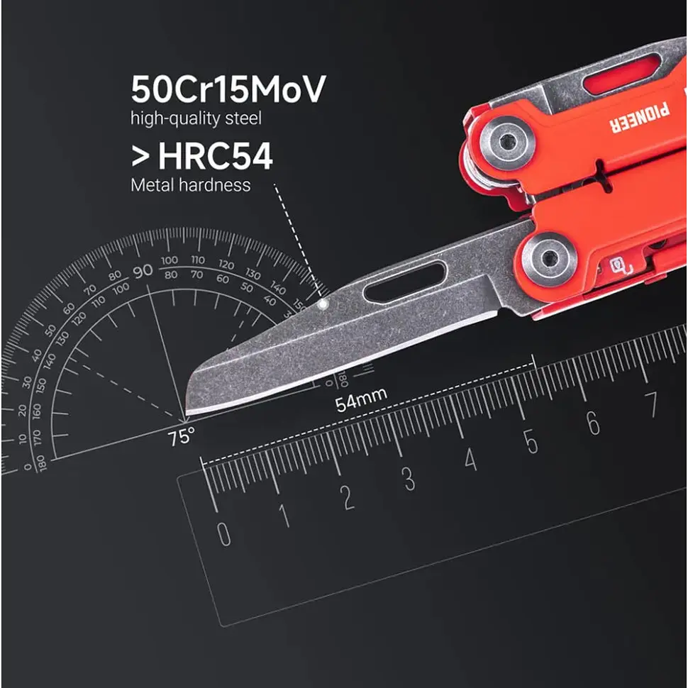 Мультитул Nextorch Pioneer MT20, красный - фото 4