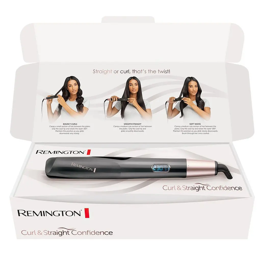 Плойка для волосся Remington Curl & Straight Confidence (S6606) [68644] - фото 4
