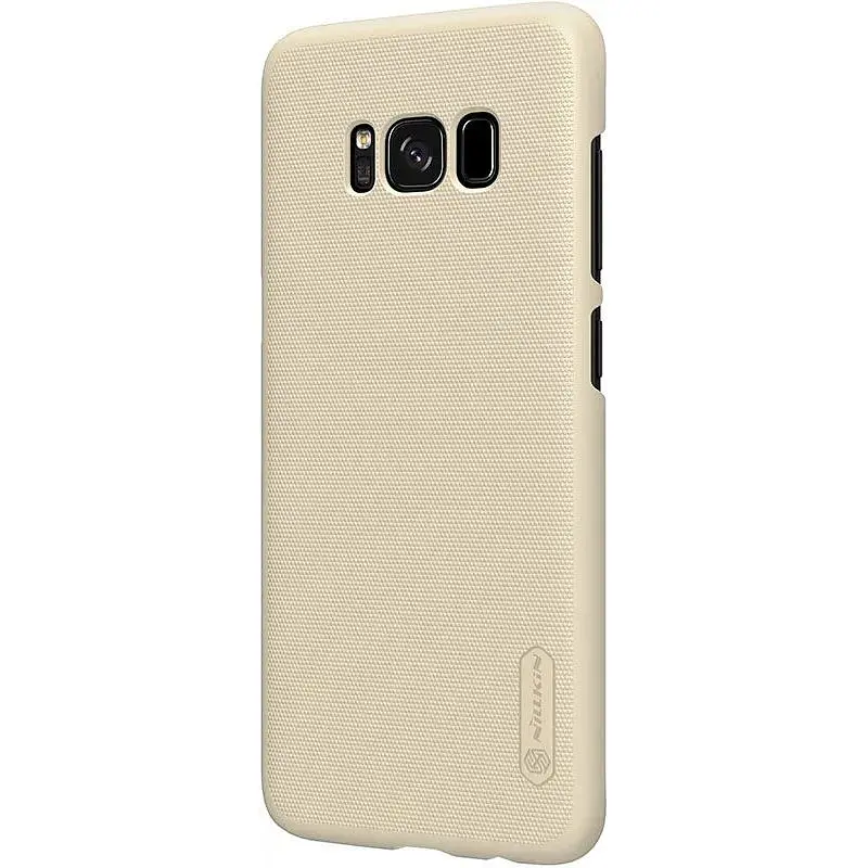 Чохол-накладка Nillkin Super Frosted Shield Samsung Galaxy S8+ G955 Gold - фото 4