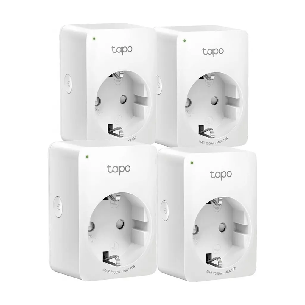Розумна розетка TP-Link Tapo P100 (4-pack) (Tapo P100(4-pack))