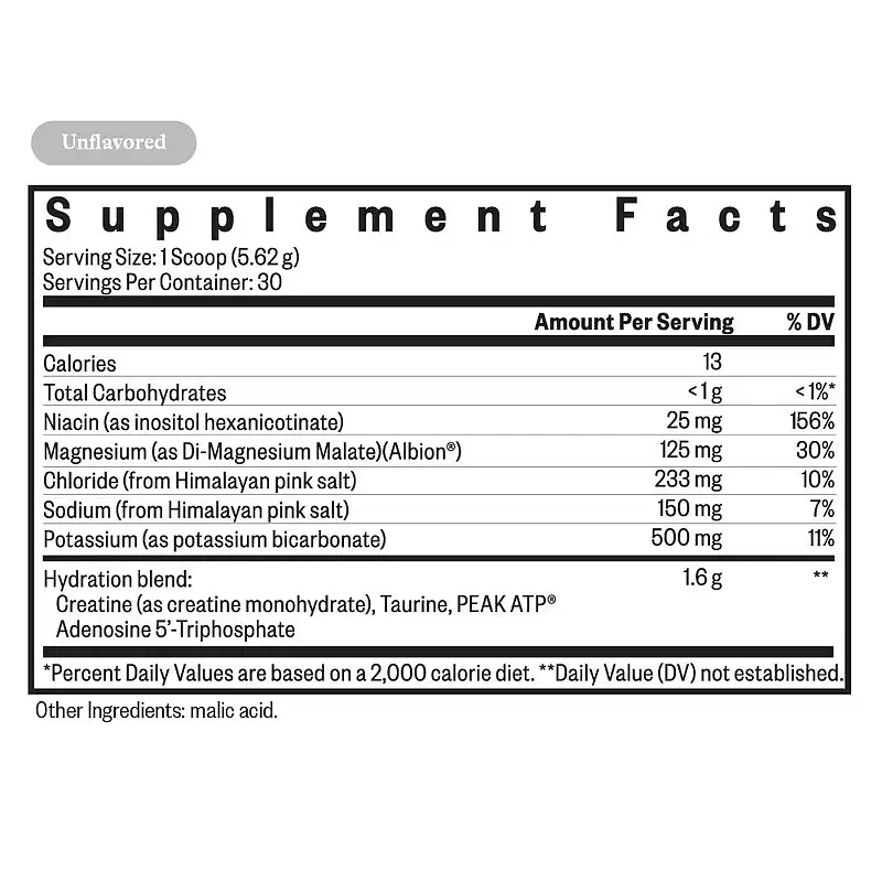 Електроліти Seeking Health Optimal Electrolyte без смаку 168.6 г - фото 3