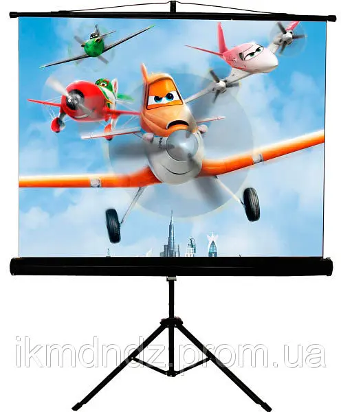 Екран мобільний з триногами Walfix SNT-4, діагональ: 120", 240х180 см 4:3 - фото 2