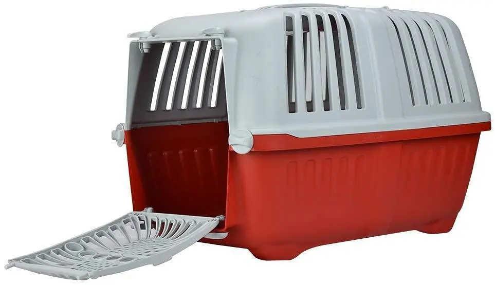Переноска для тварин 48x31.5x33 см MPS PRATIKO 1 RED (двері пластик) - фото 4