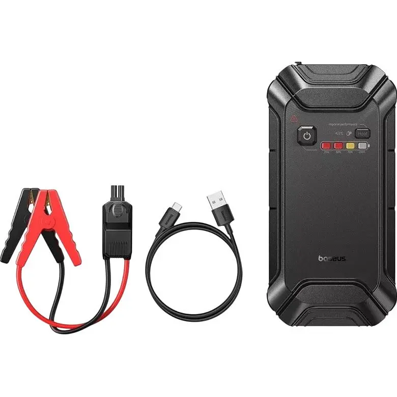 Пуско-зарядний пристрій Baseus PrimeTrip VJ1 12000mAh Black (C0119400) [163609] - фото 5
