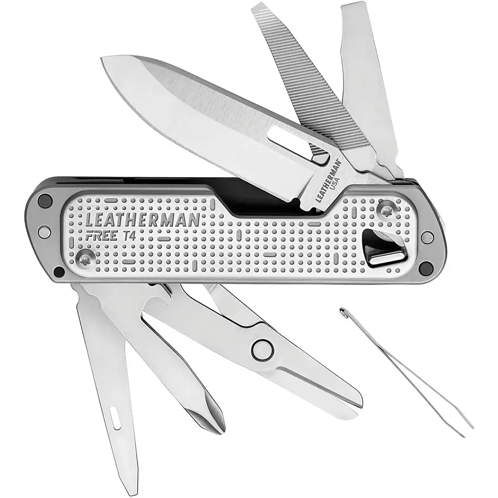 Мультинструмент Leatherman Free T4 Silver - фото 2