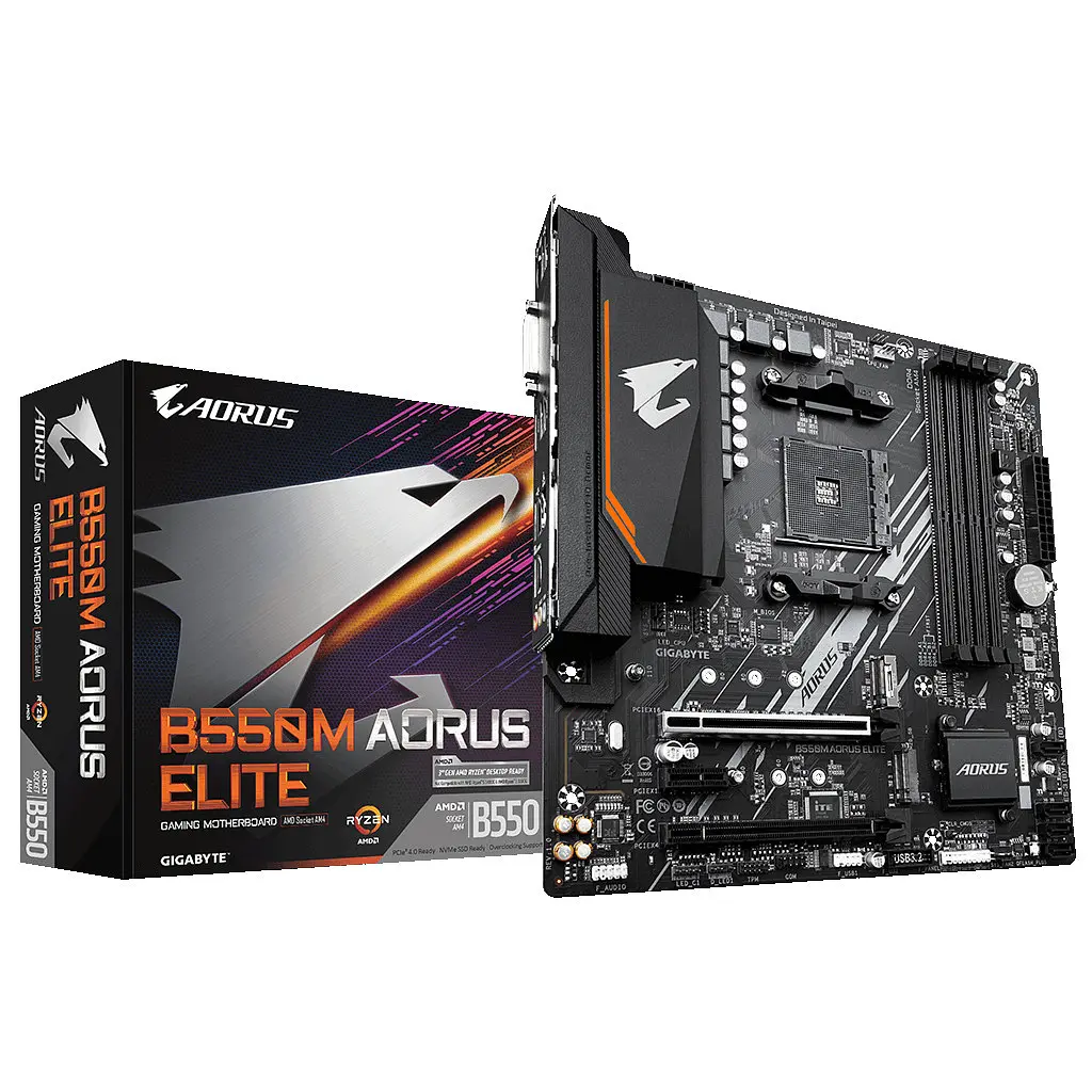 Материнська плата GIGABYTE B550M AORUS ELITE - фото 5