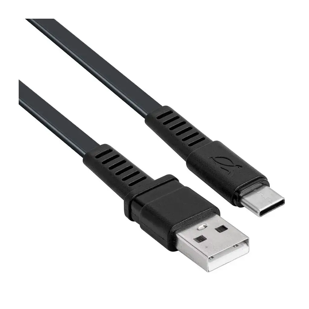 Дата кабель USB 2.0 AM to USB-C 1.2m black RivaCase (PS6002 BK12) - фото 4