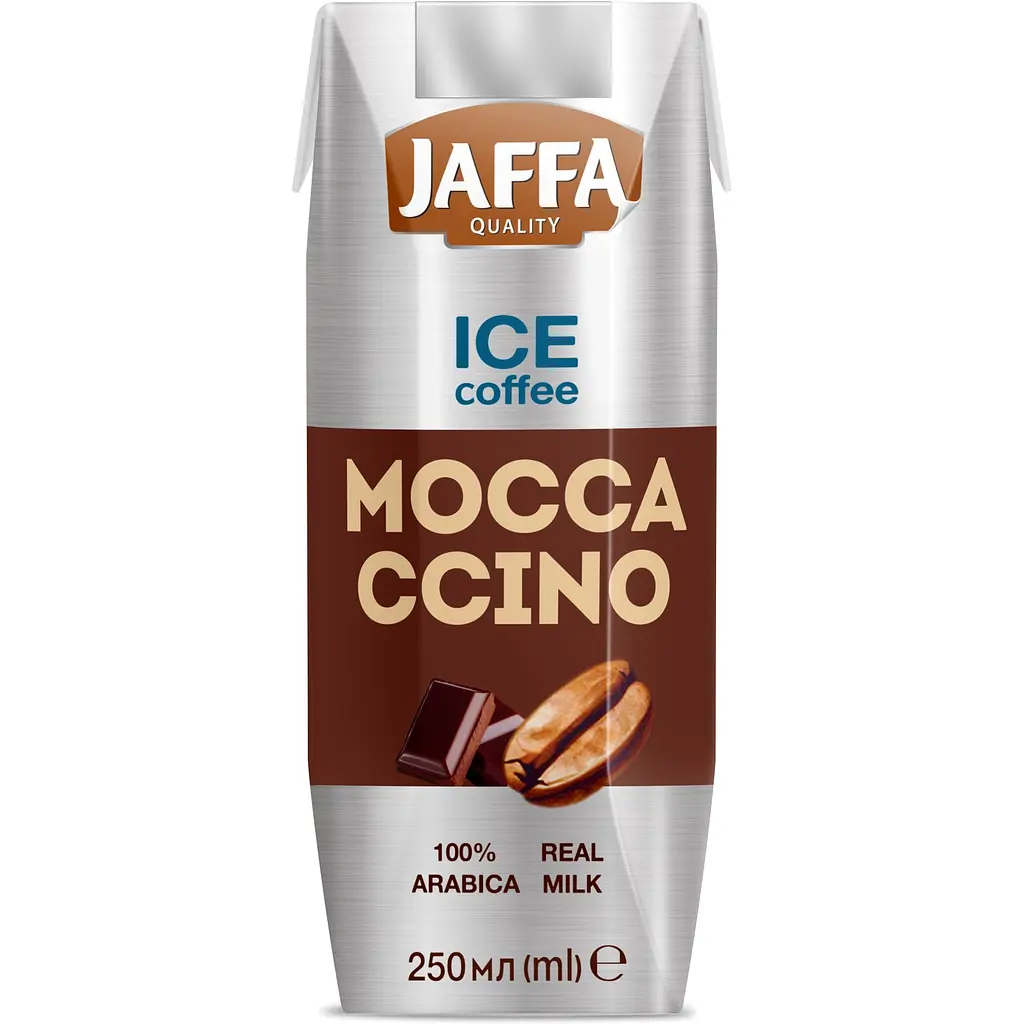 Упаковка кавового напою Jaffa Mocсaccino Ice Coffee з молоком 3.75 л (0.25 л х 15 шт.) - фото 2