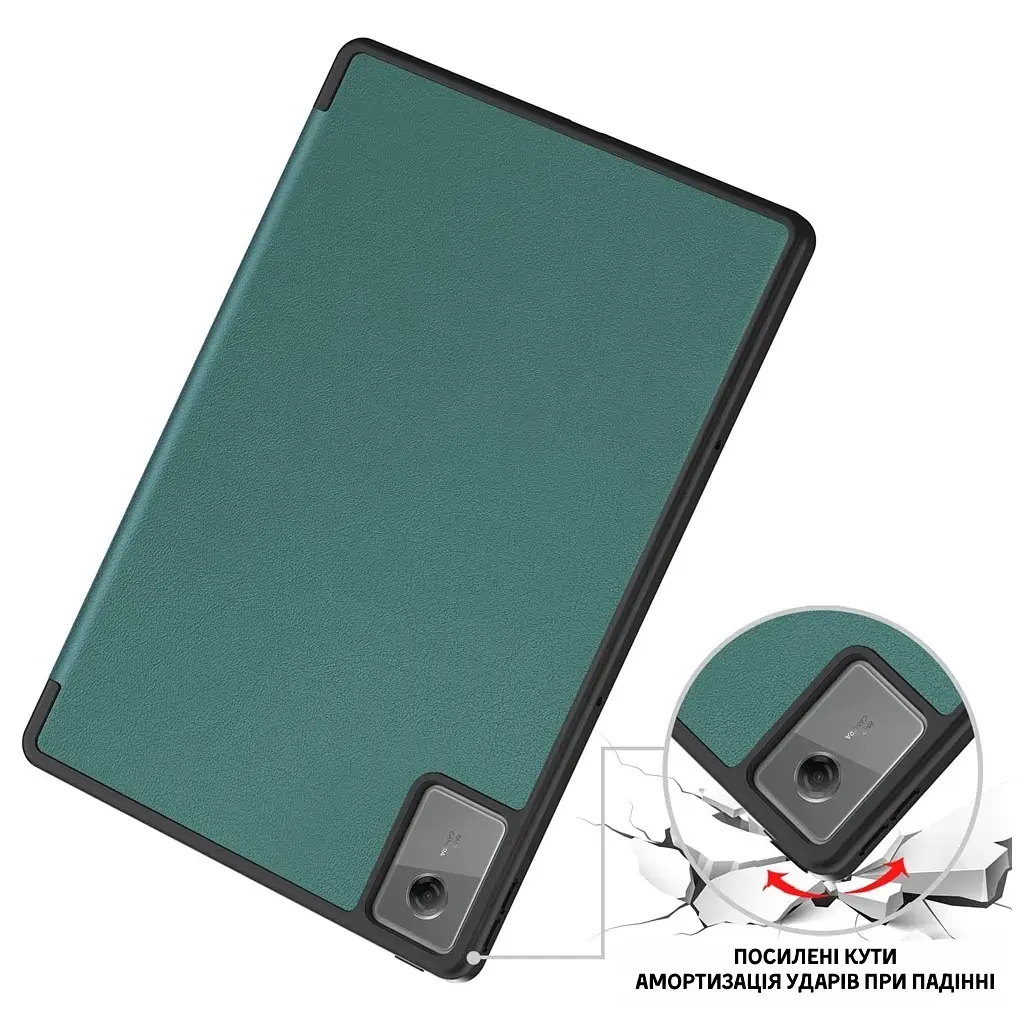 Чохол до планшета BeCover Flexible TPU Matte Lenovo Idea Tab Plus 12.1" Dark Green (716147) - фото 4