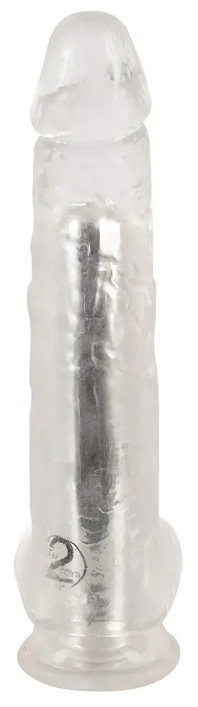 Вібратор - Crystal Clear Vibrator 24.5 см - фото 3