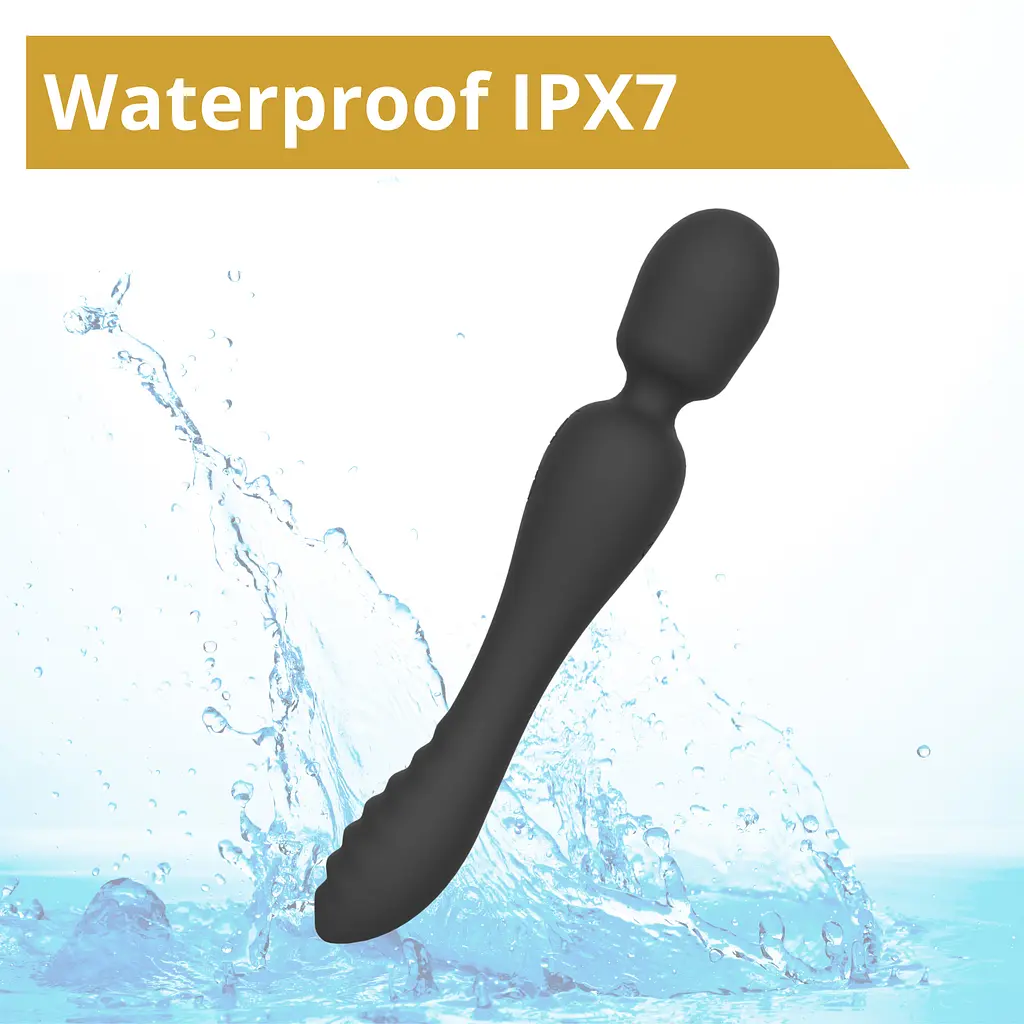 Вібратор Erospace Sweet Play Wand Vibrator 2in1 A8 62050070-0008 104547 - фото 5