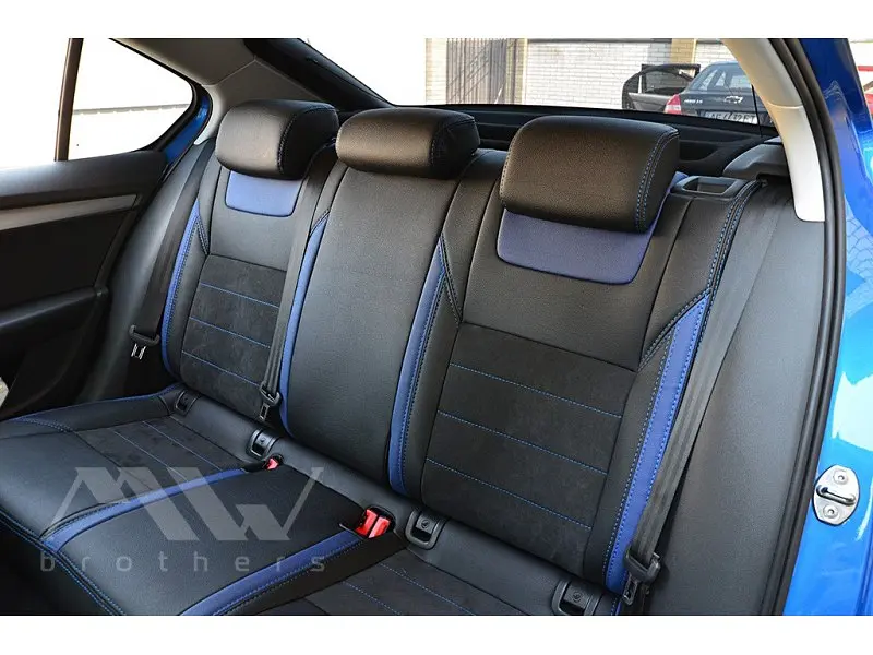 Авточохли модельні MW Brothers для Skoda Octavia A7 c 2013 - фото 6