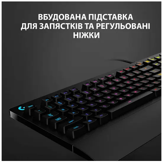 Клавіатура Logitech G213 Prodigy Gaming Keyboard USB UKR (920-010740) - фото 6