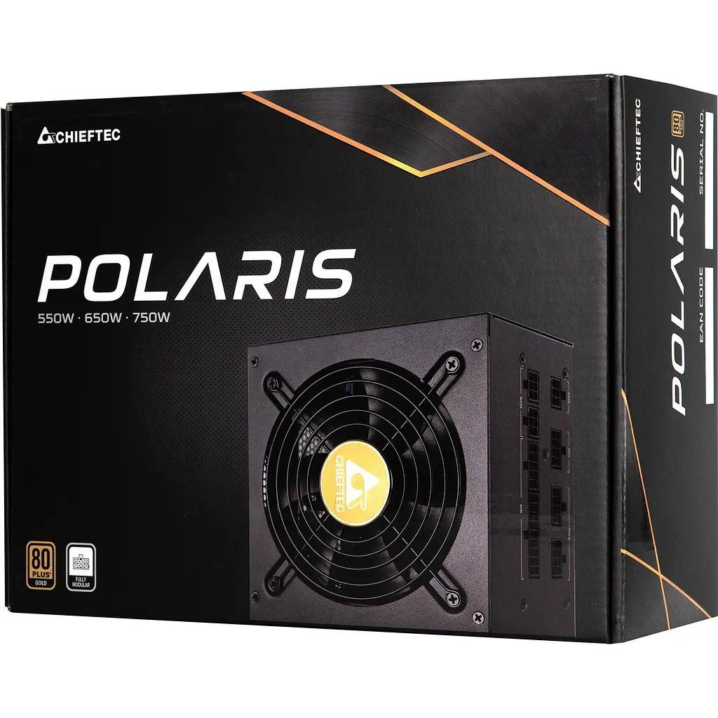 Блок живлення Chieftec Polaris 650W (PPS-650FC) [150118] - фото 8