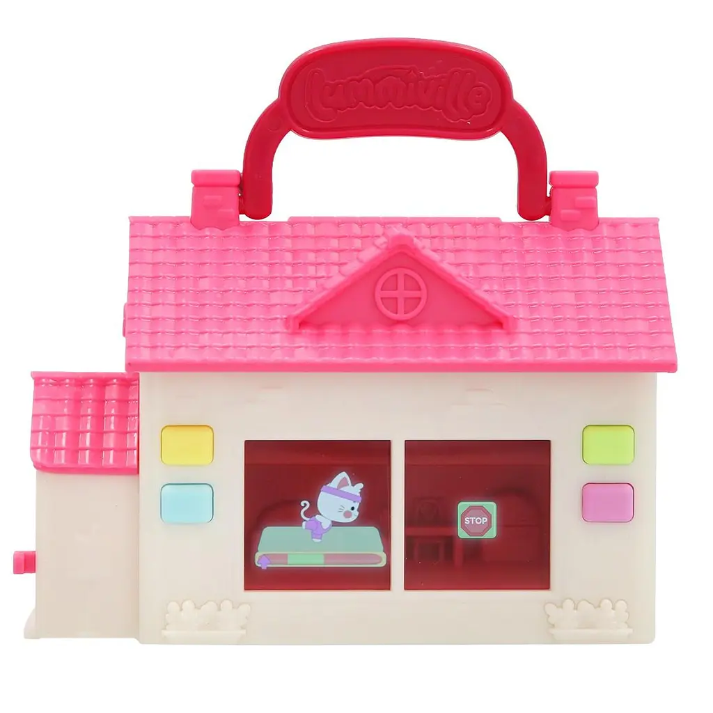 Інтерактивна іграшка з цифровим улюбленцем Lummiville Будиночок з кошеням (930070IM) - фото 6