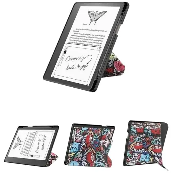Обкладинка Ultra Slim Origami BeCover для Amazon Kindle Scribe 10.2" Graffiti (712582) - фото 4