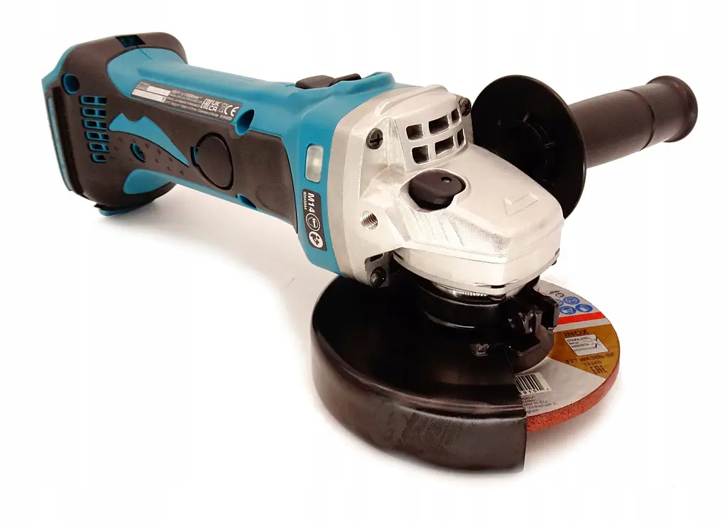 Шліфмашина кутова акумуляторна Makita DGA452Z (115 мм, 11000 об/хв, LXT, без акумуляторів та зарядного пристрою) - фото 2