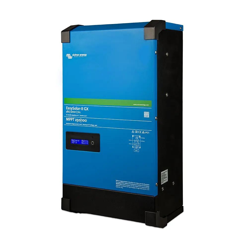 Гібридний однофазний інвертор 5kWA/4kW Victron Energy EasySolar-II 48/5000/70-50 MPPT 250/100 GX (99-00020907) - фото 2