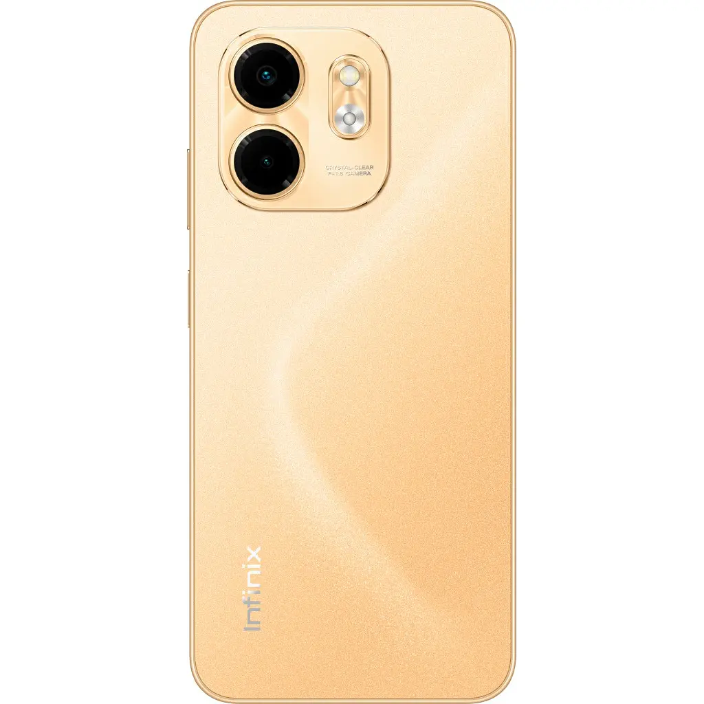 Смартфон Infinix Smart 9 4/128Gb Sandstone Gold (X6532) (UA UCRF) - фото 2