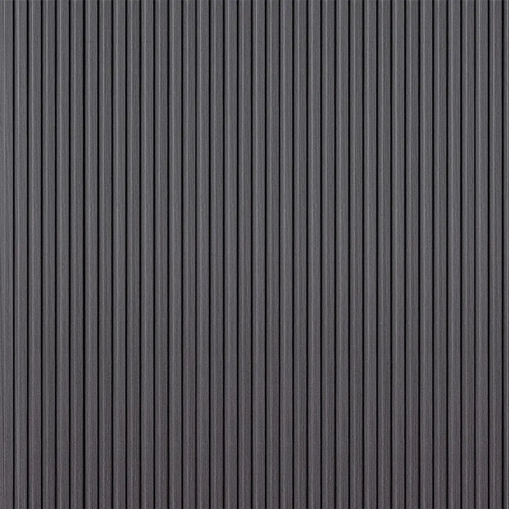 Рейка декоративна Sticker Wall WPC стінова 3000х150х9мм Графіт SW-00001871 - фото 6