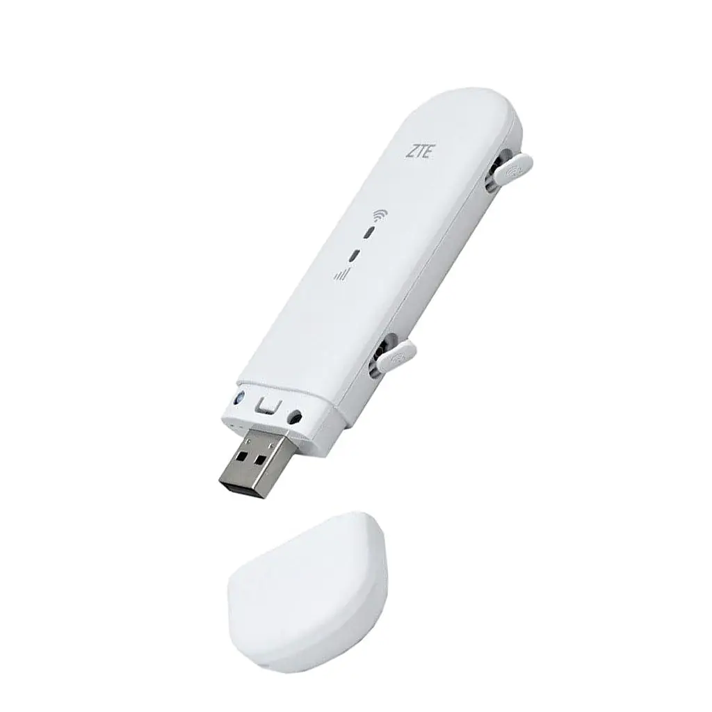 Модем-роутер 3G 4G ZTE MF79U с Wi-Fi модулем белый - фото 5