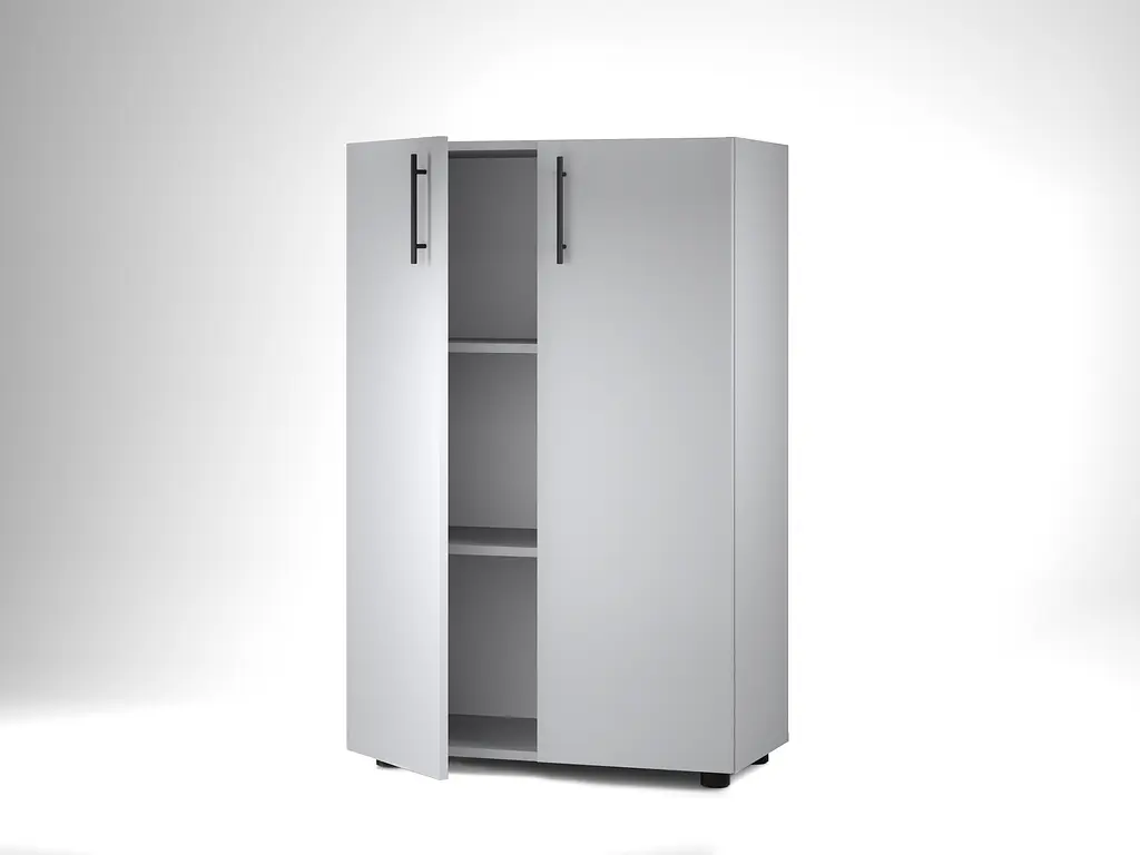 Шафа для документів середня ОП-612 Orange-Line 700х347х1103 Сіра мишка - фото 2