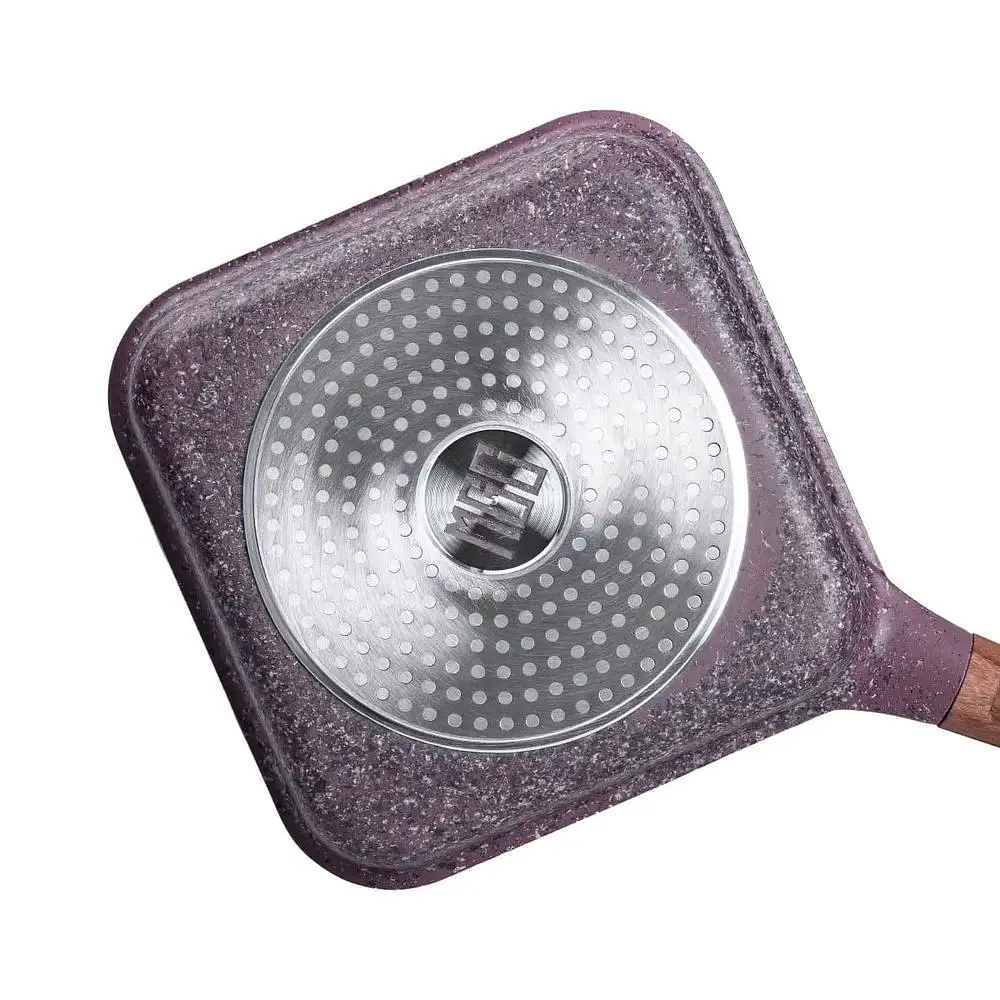 Сковорода-гриль MGC алюмінієва 2,5 л з антипригарним покриттям, фіолетовий MGC HP-4-443M - фото 5