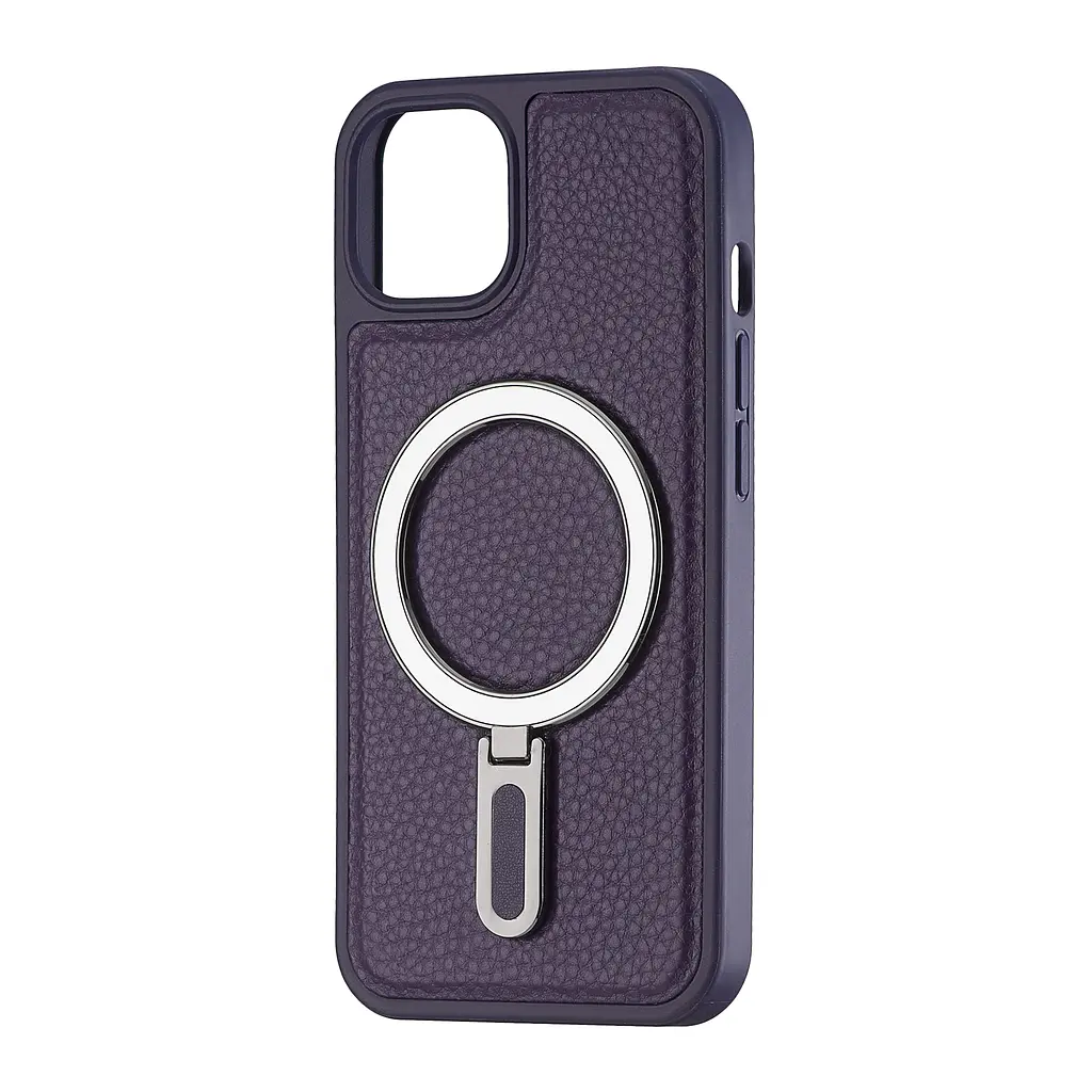 Чохол Jinduka Leather Ringo iPhone 13 Purple