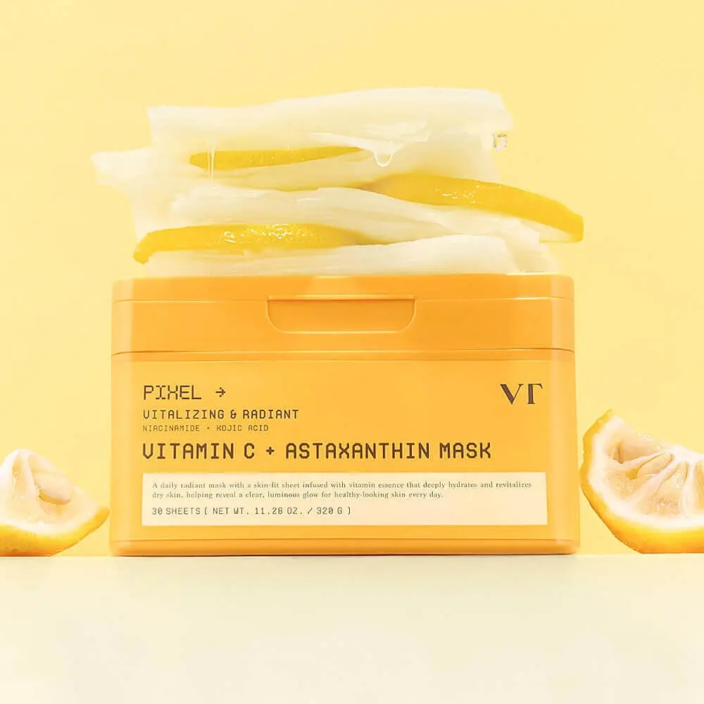 Маска для обличчя VT Cosmetics Vitamin C & Astaxanthin Mask 30 шт. (VTC136) - фото 2