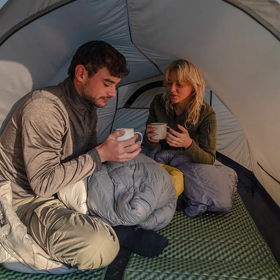 Намет тримісний Naturehike Opalus, UL, CNK2450WS036, темно-зелений - фото 7
